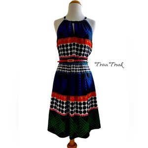 Trina Turk Shape Study Chazz Halter Dress